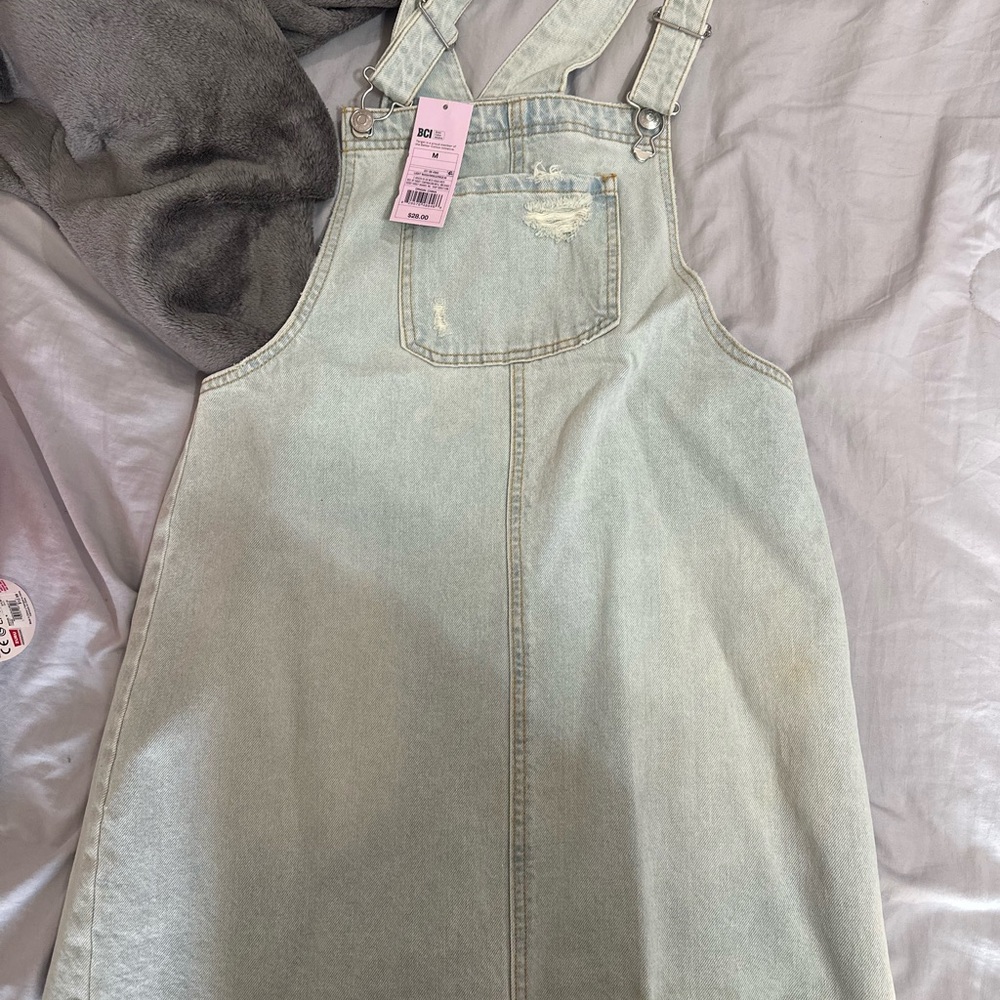 Target Light Blue Denim woman Overalls